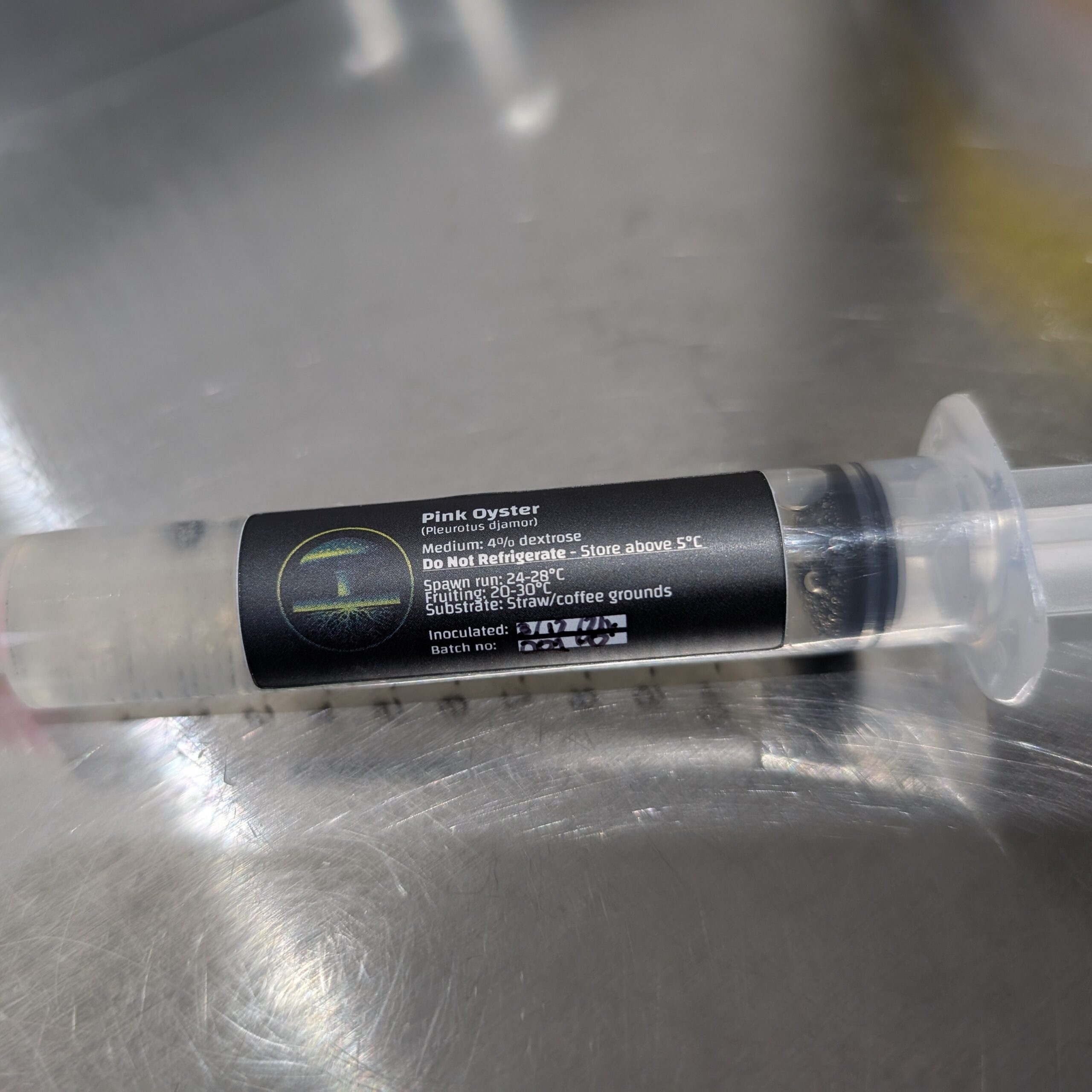 Pink Oyster Mushroom Liquid Culture